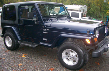 Before dent repair